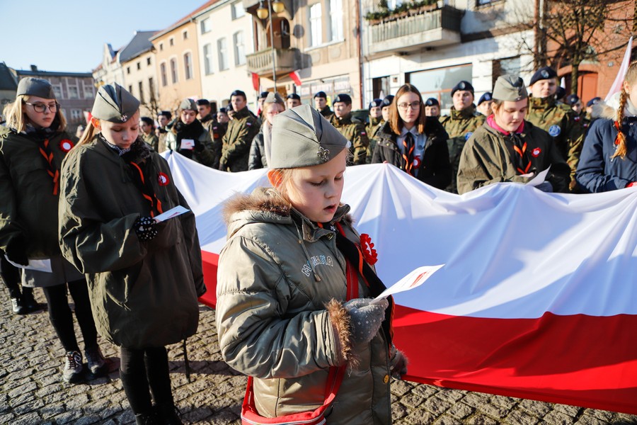 Obchody stulecia powrotu Pomorza i Kujaw Zachodnich do macierzy, 17 stycznia 2020, Golub-Dobrzyń, fot. Mikołaj Kuras dla UMWKP