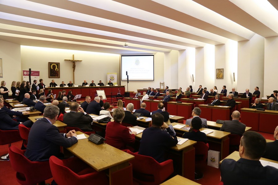 Spotkanie opłatkowe miast papieskich, fot. materiały Konferencji Episkopatu Polski