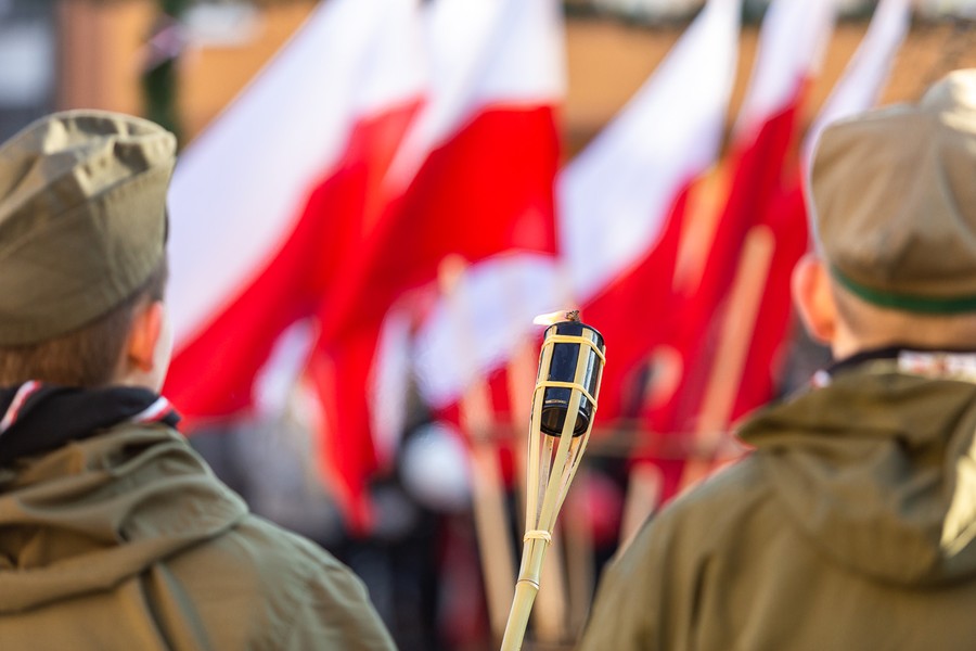 Uroczystości setnej rocznicy powrotu Chełmży do macierzy, fot. Szymon Zdziebło/tarantoga.pl