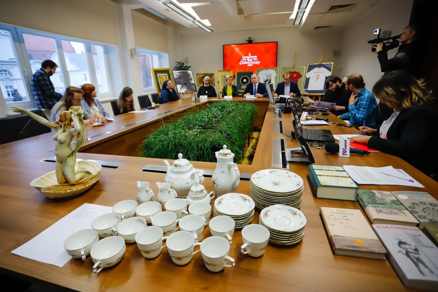 Konferencja prasowa nt. X Marszałkowskiego Balu Dobroczynnego, fot. Mikołaj Kuras