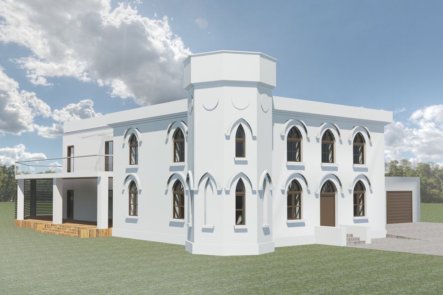 Wizualizacja powstającego obiektu