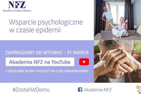 Wsparcie psychiczne w czasie epidemii - baner