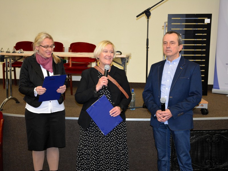 Barbara Iwanowska, Małgorzata Trzeciak i dr Krzysztof Rochowicz