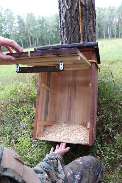 Wieszanie budek WPK 06.09.2019