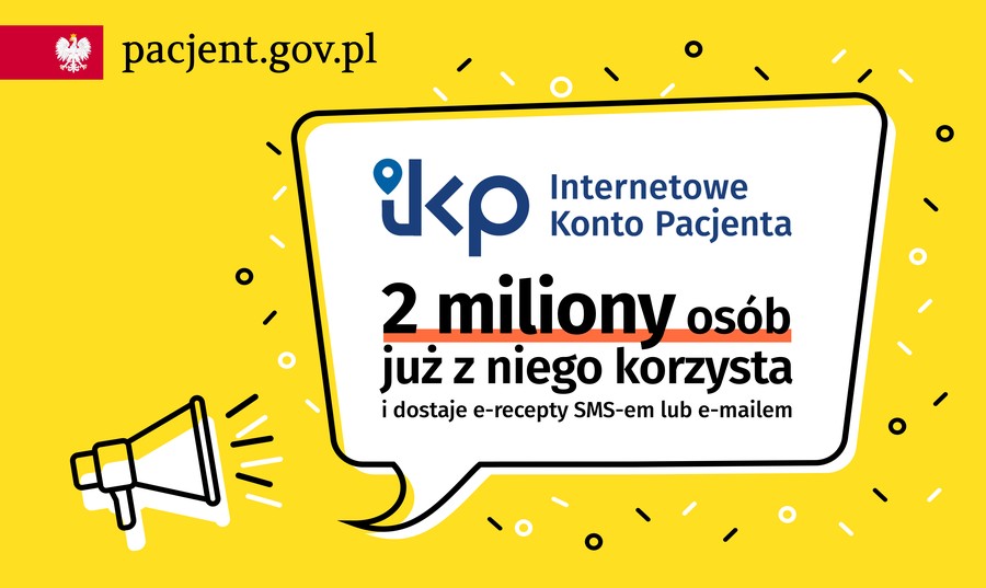 Baner - Internetowe konto pacjenta, pacjent.gov.pl