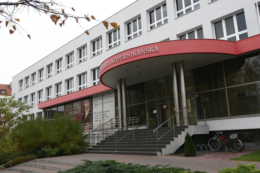Książnica Kopernikańska w Toruniu, fot. Andrzej Goiński