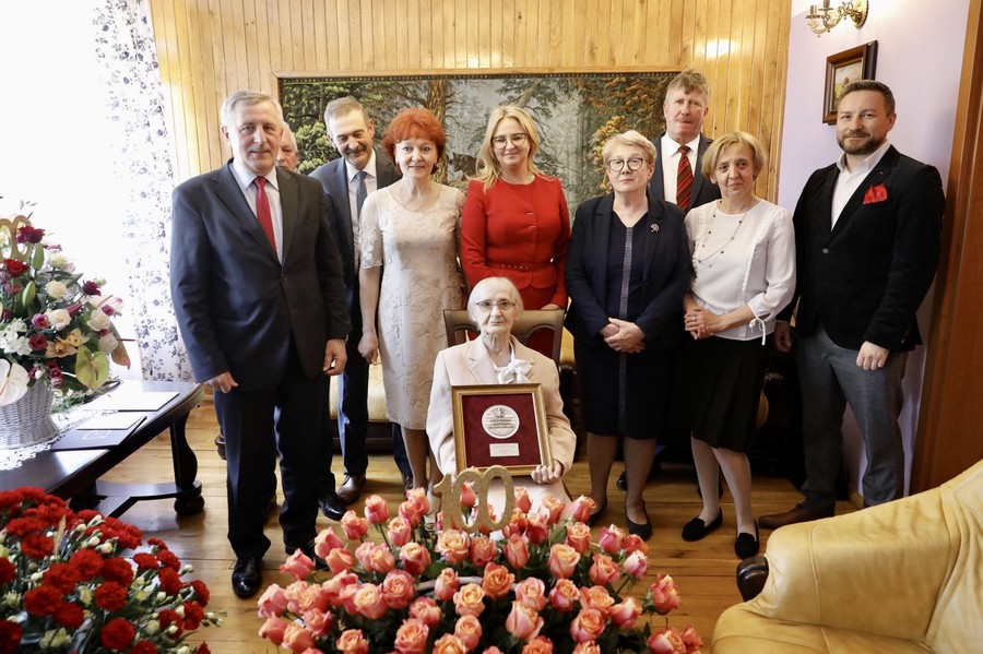 Setne urodziny Ireny Depty, fot. Andrzej Goiński