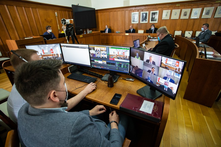 Sesja absolutoryjna sejmiku województwa, fot. Mikołaj Kuras dla UMWKP