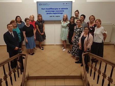 Zakończenie Kursu kwalifikacyjnego w zakresie wczesnego nauczania języka angielskiego
