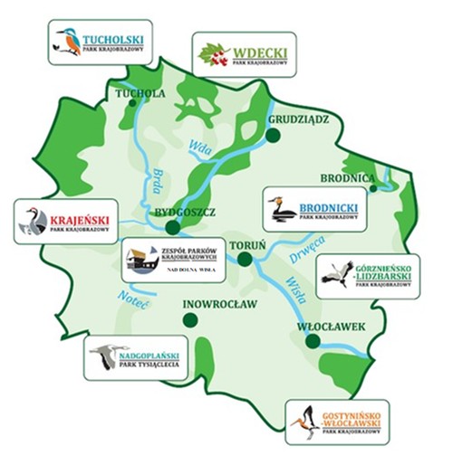 Parki krajobrazowe województwa kujawsko-pomorskiego