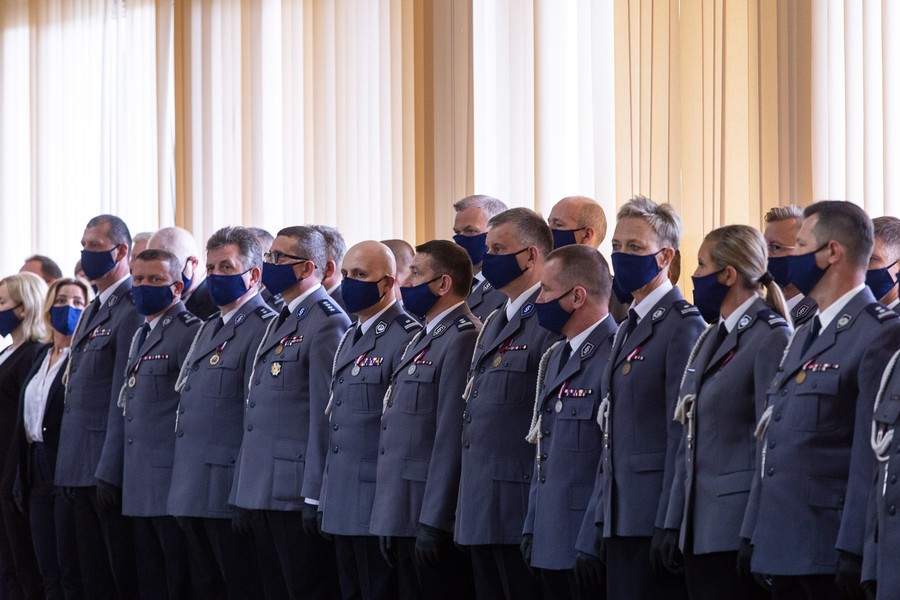 Tegoroczne obchody Święta Policji w Bydgoszczy, fot. Filip Kowalkowski dla UMWKP