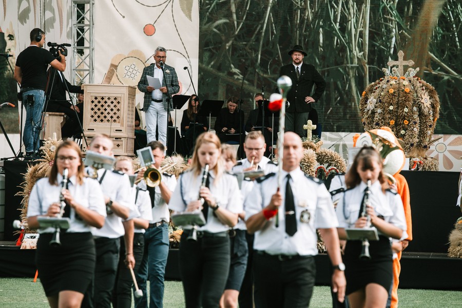 Dożynki wojewódzkie 2020 w Tucholi, fot. Filip Kowalkowski dla UMWKP