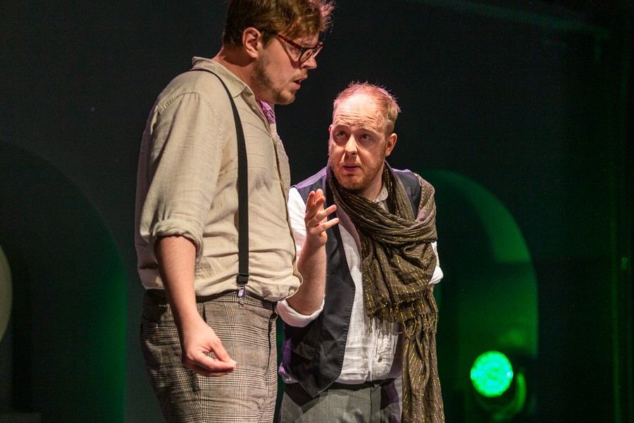 Próba medialna spektaklu w toruńskim Teatrze Muzycznym, fot. Szymon Zdziebło/tarantoga.pl dla UMWKP