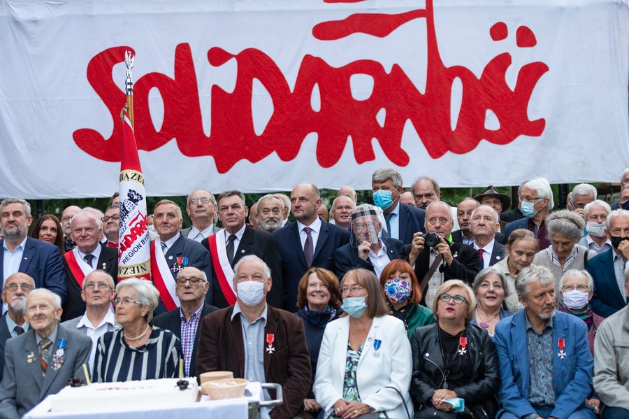 Doroczne spotkanie z bohaterami Sierpnia'80 w Przysieku, fot. Mikołaj Kuras dla UMWKP w Toruniu