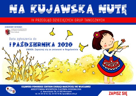 IV Przegląd „Na kujawską nutę” - plakat