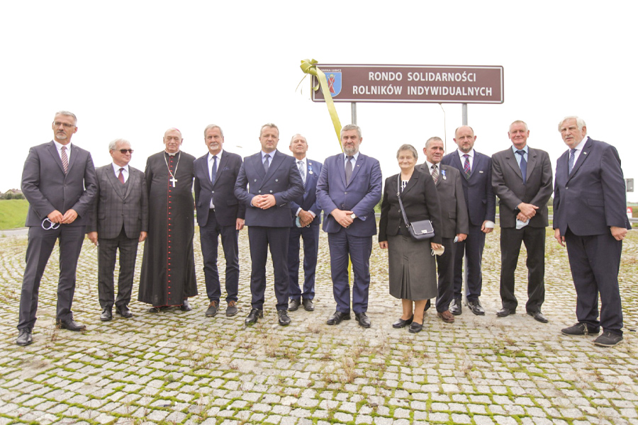 Kujawsko-Pomorskie obchody 42. rocznicy powstania niezależnego ruchu chłopskiego, fot. Szymon Zdziebło/tarantoga.pl dla UMWKP