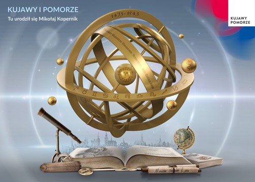 Grafika - Kujawy i Pomorze - Tu urodził się Mikołaj Kopernik