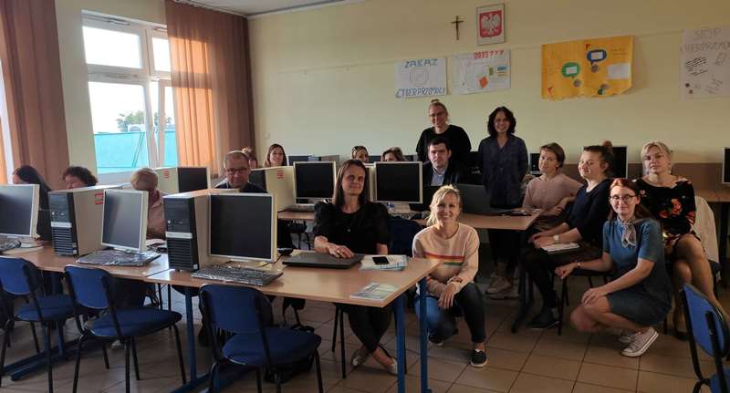 TIK na tak - zajęcia KPCEN Toruń w ramach projektu Energia kompetencji