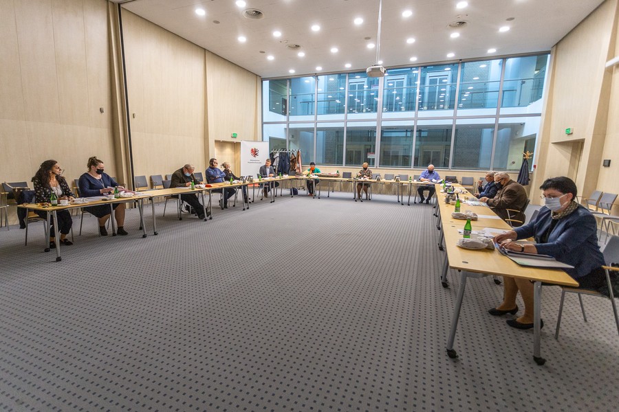 Posiedzenie Wojewódzkiej Rady ds. Polityki Senioralnej, fot. Szymon Zdziebło/tarantoga.pl dla UMWKP