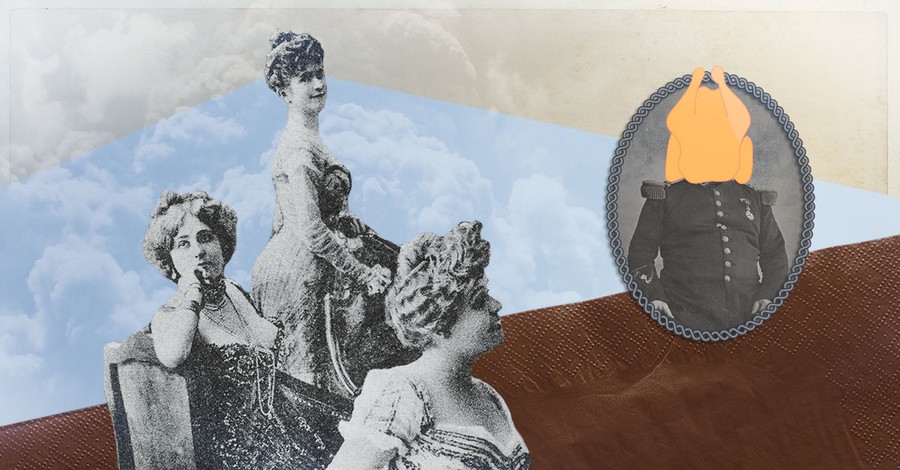 Grafika promocyjna wideo spektaklu Jesień poddanych w toruńskim Horzycy, fot. Teatr im. Wilama Horzycy w Toruniu