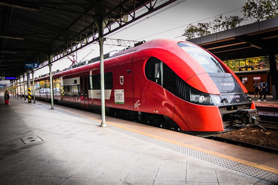 Pociag Elf, fot. Andrzej Goiński/UMWKP