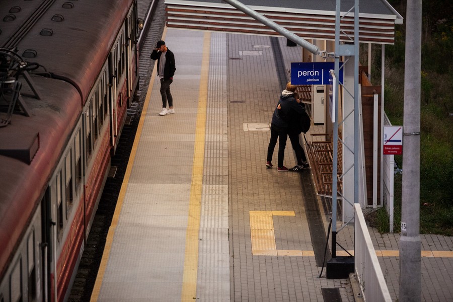 Peron Bydgoszcz Błonie, fot. Filip Kowalkowski dla UMWKP