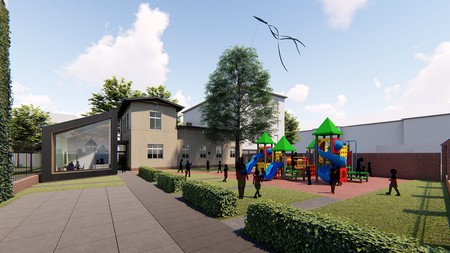 Przedszkole Braille'a wizualizacja