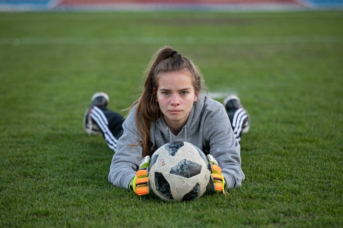 Daria Jóźwiak podczas treningu, fot. Andrzej Goiński/UMWKP