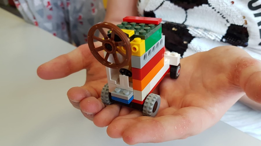 dziecięce budowle lego