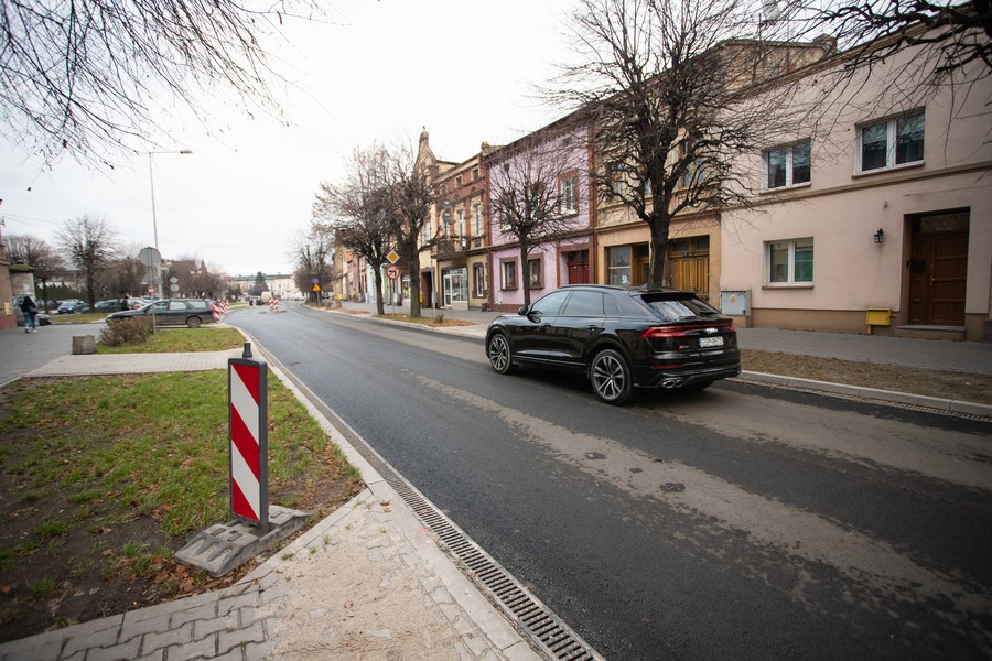 Droga wojewódzka nr 255 w Pakości (powiat inowrocławski), fot. Mikołaj Kuras dla UMWKP