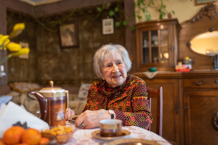 Beata Chomicz wspomina Wandę Błeńską, fot. Mikołaj Kuras dla UMWKP