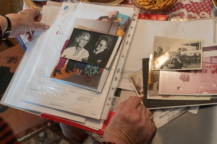 Beata Chomicz wspomina Wandę Błeńską, fot. Mikołaj Kuras dla UMWKP