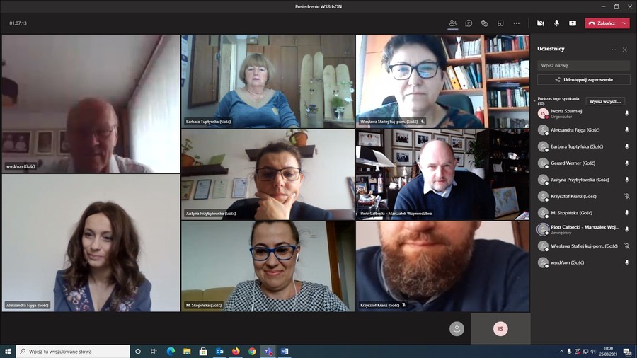Uczestnicy posiedzenia