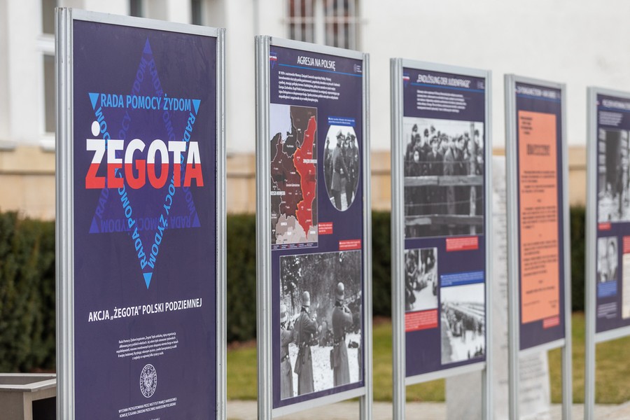 Wystawa „Żegota-Rada Pomocy Żydom” , fot. Szymon Zdziebło/tarantoga.pl dla UMWKP