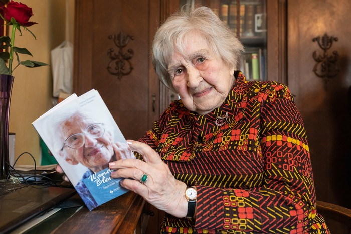 Beata Chomicz wspomina Wandę Błeńską, fot. Mikołaj Kuras dla UMWKP