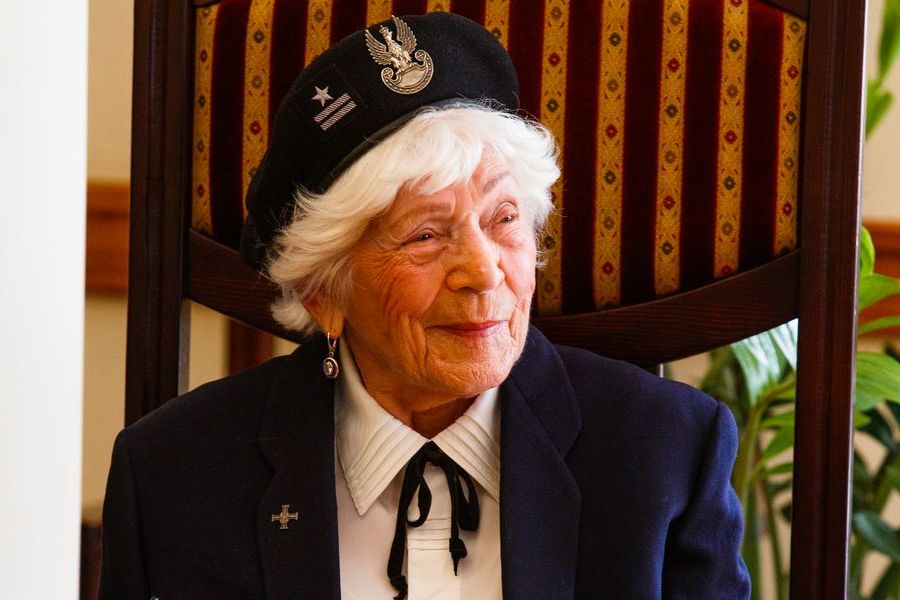 Setne urodziny pani Urszuli Tauer, fot. Filip Kowalkowski dla UMWKP