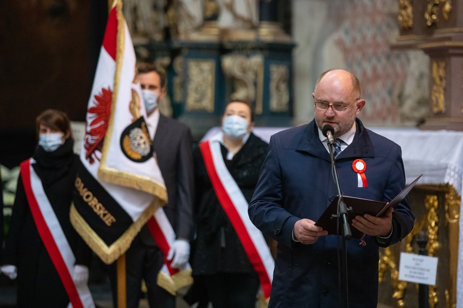 Uroczystości z okazji Święta Narodowego Trzeciego Maja w Toruniu , fot. Mikołaj Kuras dla UMWKP
