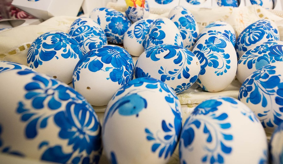 Kiermasz wielkanocny w Muzeum Etnograficznym we Włocławku, fot. archiwum MZKiD