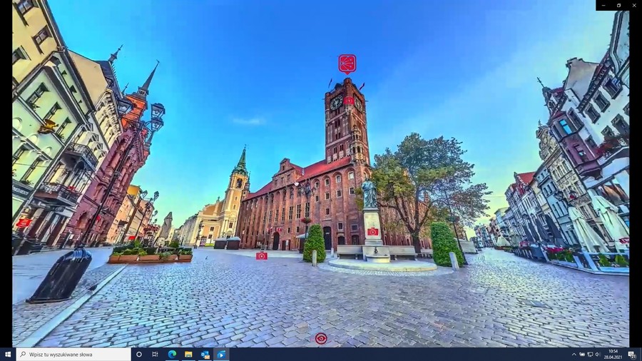 Wizyta studyjna on-line, zrzut ekranu Agata Mazurek