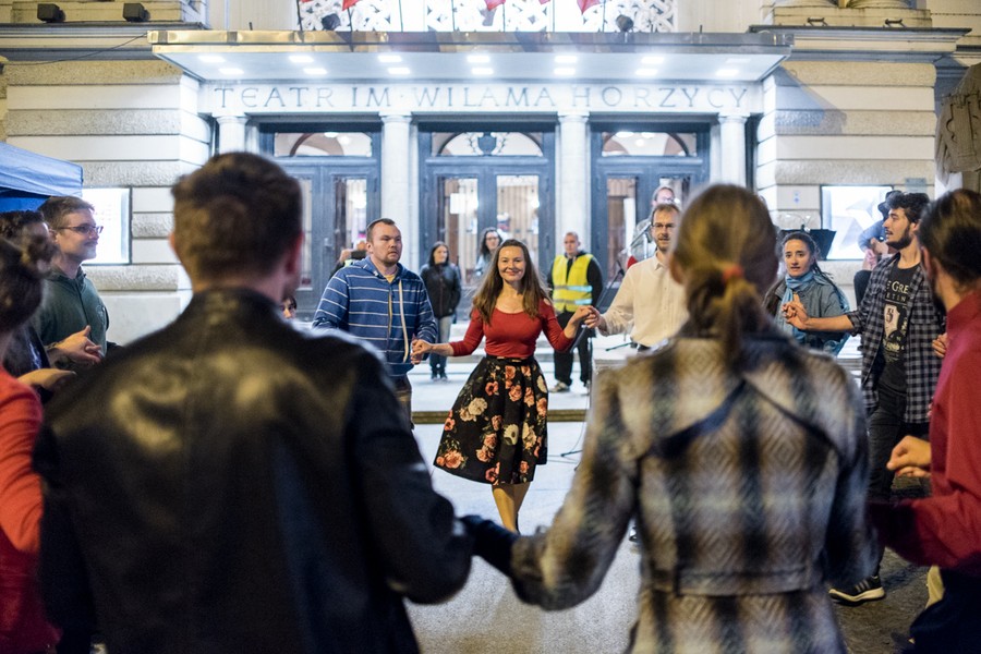 Inauguracja festiwalu „Kontakt” w 2018 roku, fot. Łukasz Piecyk dla UMWKP