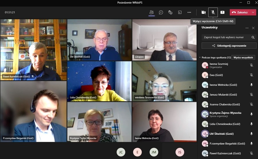 Uczestnicy posiedzenia