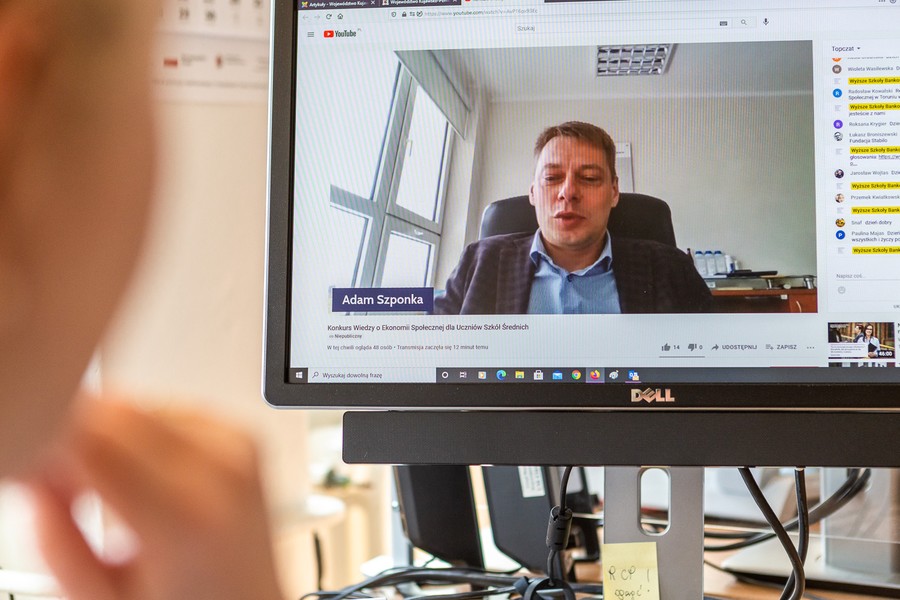 Ekonomia społeczna – debata online, fot. Szymon Zdzieblo/tarantoga.pl dla UMWKP