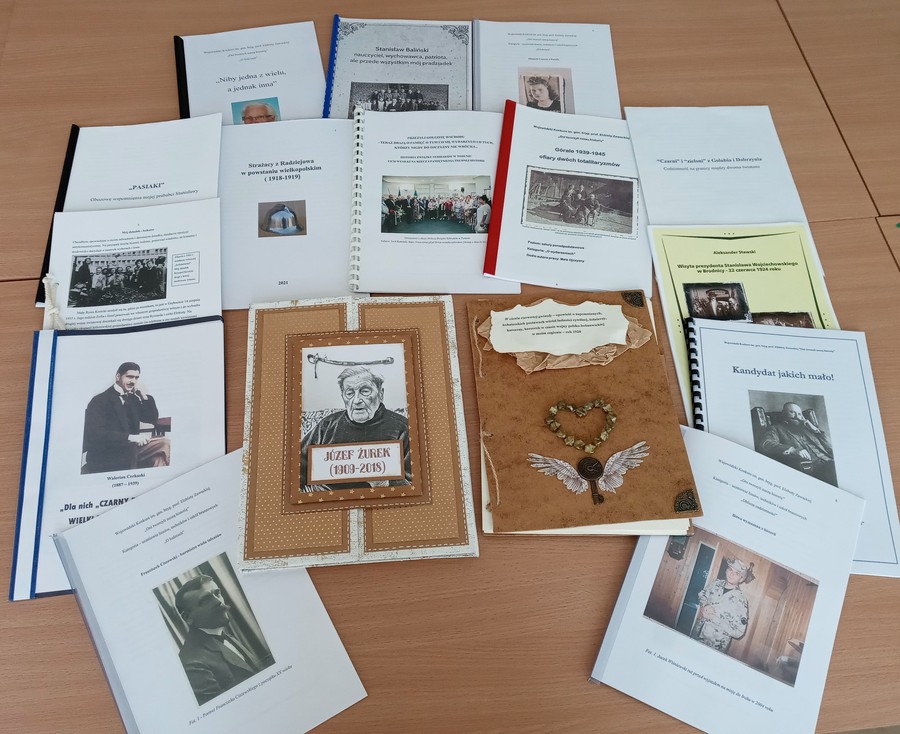 XIII Woj. Konkurs im. E. Zawackiej (2021) – prace uczestników konkursu – zdj. Biblioteka Pedagogiczna w Toruniu