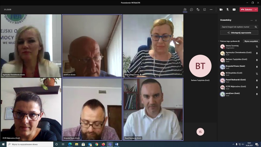 uczestnicy posiedzenia
