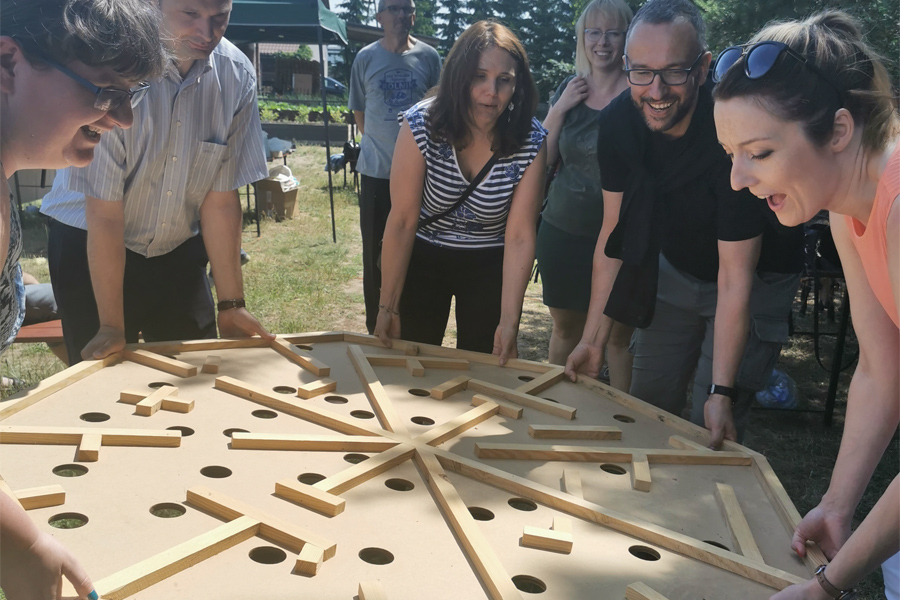 Seminarium Kujawsko-Pomorskiej Sieci Lokalnych Grup Działania w Bladowie. Fot. Partnerstwo „Lokalna Grupa Działania Bory Tucholskie”