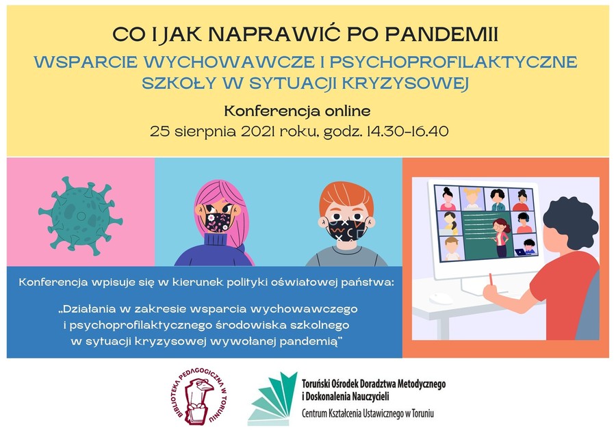 Baner informujący o konferencji