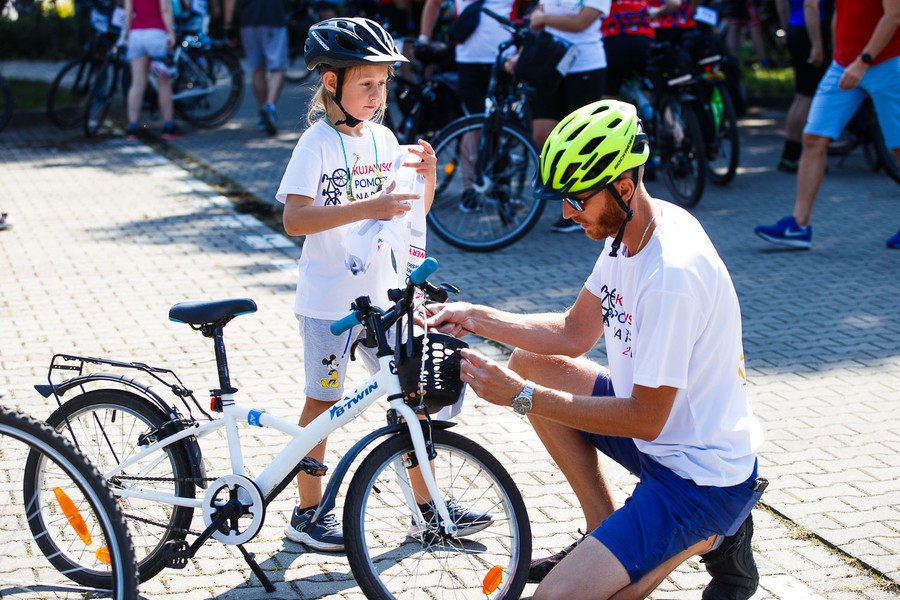Grzegorz Heberlejn, fot. Filip Kowalkowski dla UMWKP/ Grzegorz Heberlejn z córką, fot. Filip Kowalkowski dla UMWKP