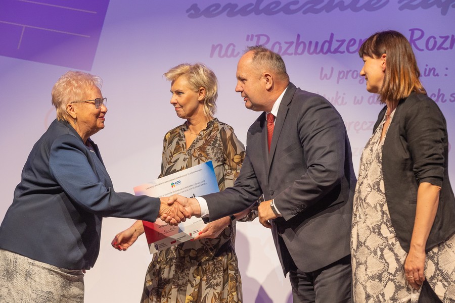 Ceremonia wręczenia grantów LGD Chełmno, fot. Mikołaj Kuras dla UMWKP