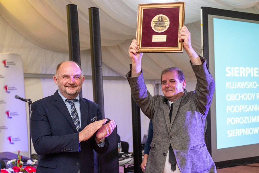 Obchody 42. rocznicy podpisania porozumień sierpniowych, fot. Szymon Zdziebło/tarantoga.pl dla UMWKP