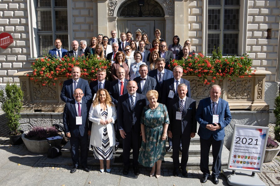 Posiedzenie Konwentu Marszałków Województw w Toruniu, fot. Mikołaj Kuras dla UMWKP